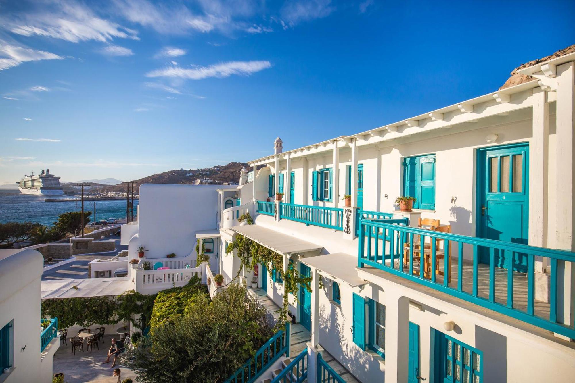 Pension Marias Sea View Mykonos Town 외부 사진